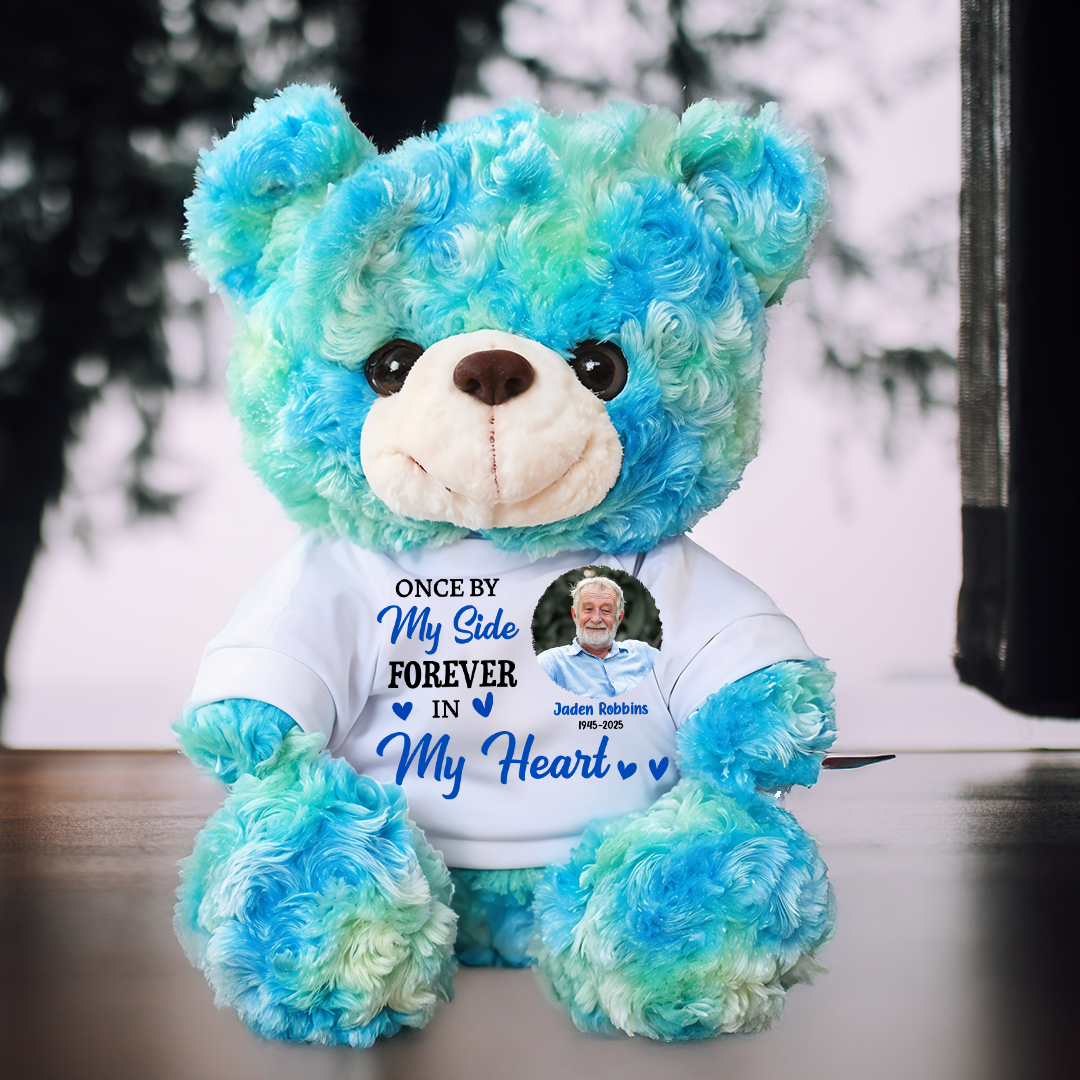 Hug This Bear - Furry Bear With Personalized Photo Shirt