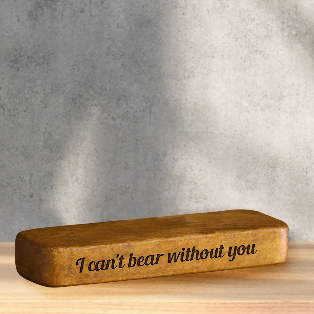 Wooden Base - Puzzle Wooden Family Stands - Wooden Carvings