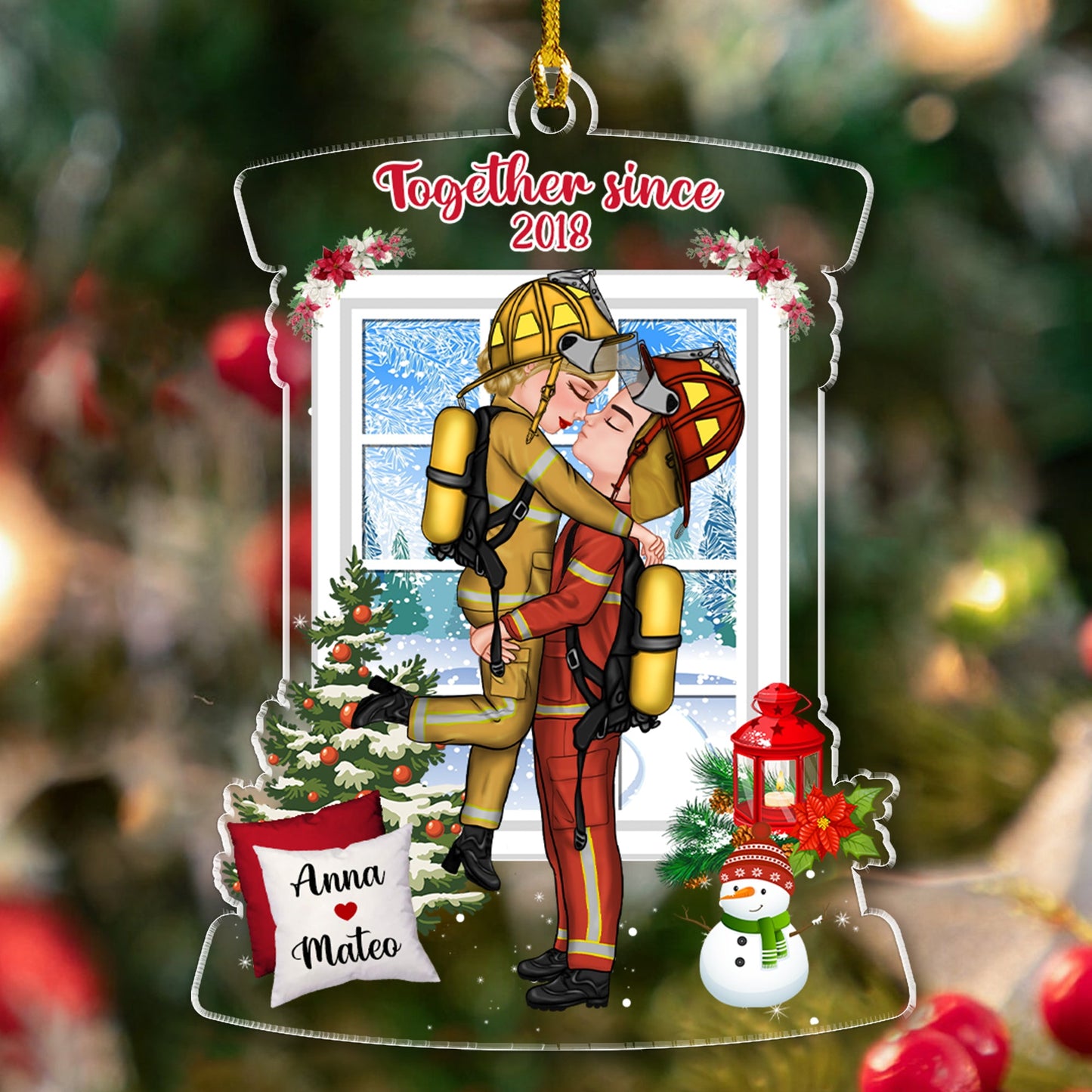 You Are My Greatest Adventure - Personalized Custom Shape Acrylic Ornament
