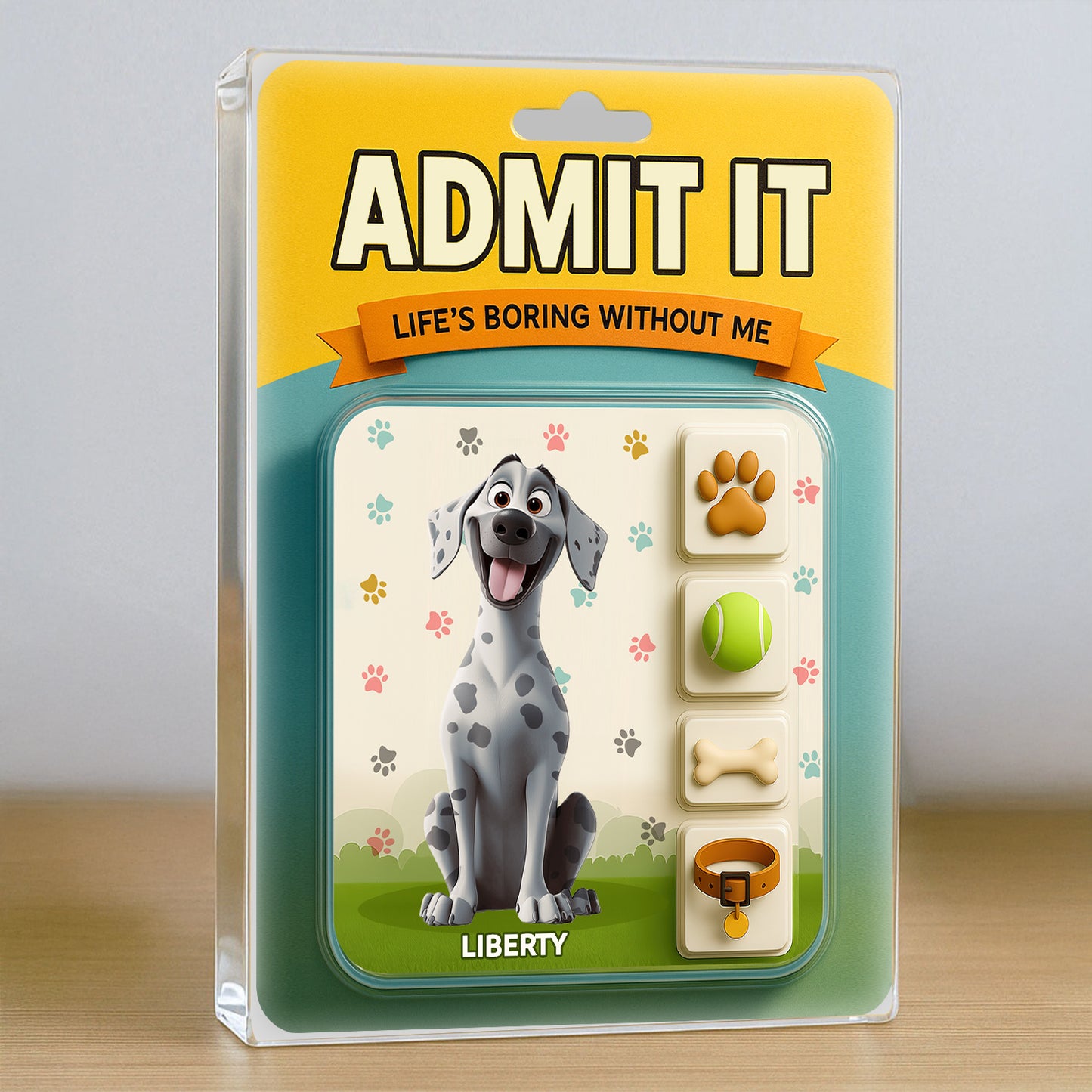 Admit It - Custom Figure Personalized Acrylic Block Plaque