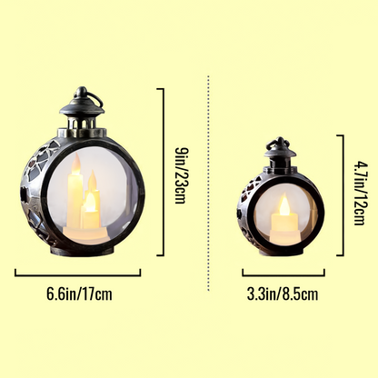 Custom Christmas LED Lantern - Personalized Loving Family - In Loving Memories Lamp Decoration