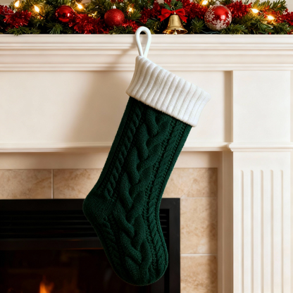 Personalized Letter Name Christmas Ornament, Alphabet Ornament With Christmas Stocking