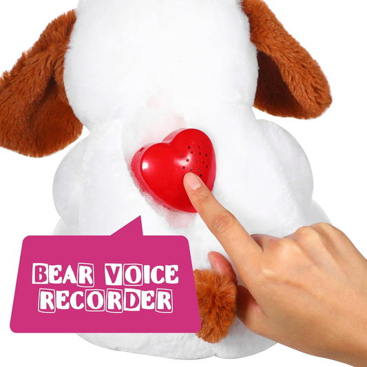 2" Heart Shaped Voice Sound Recorder 10 Seconds  (Battery not Included, Not built-in)