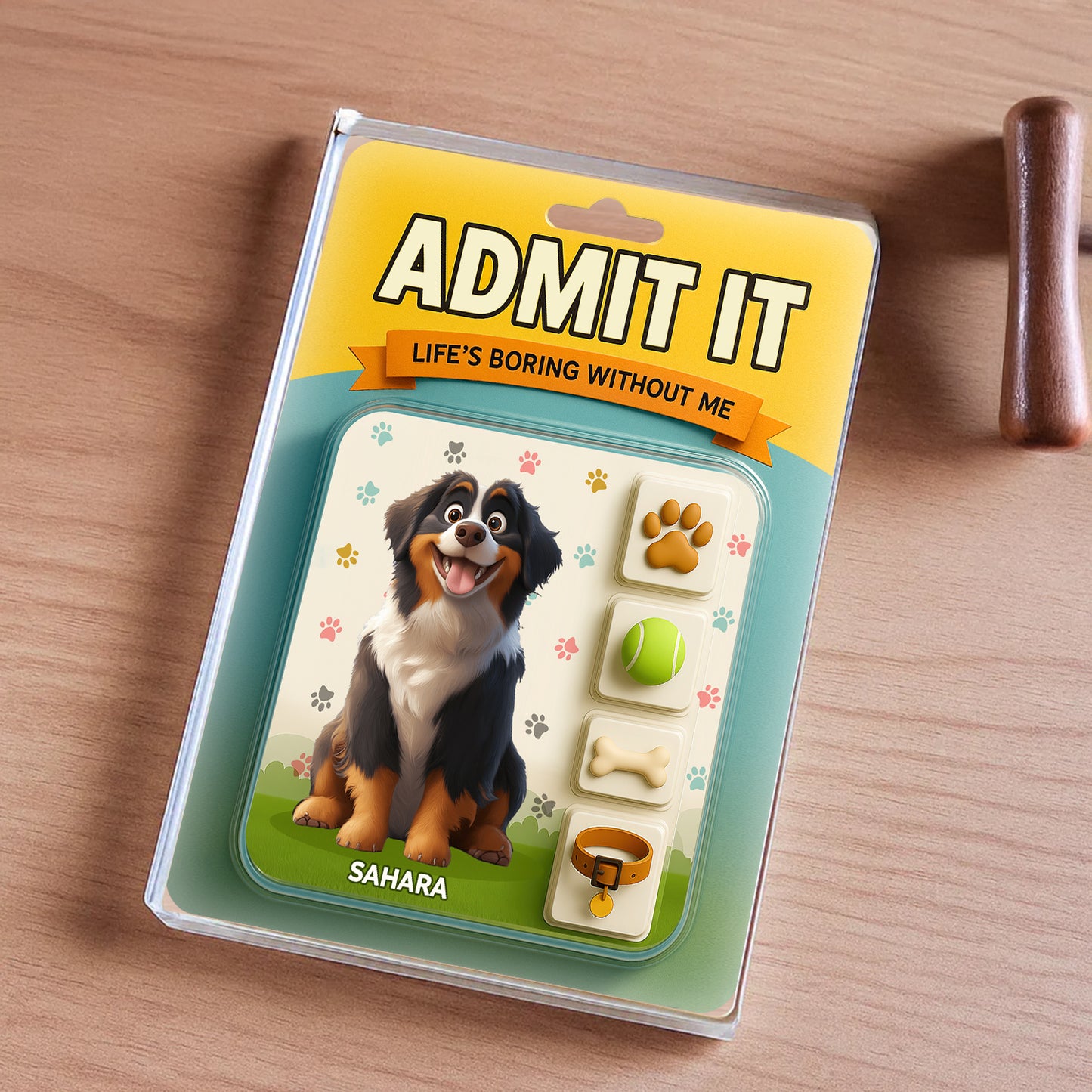 Admit It - Custom Figure Personalized Acrylic Block Plaque