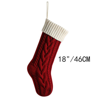 Personalized Letter Name Christmas Ornament, Alphabet Ornament With Christmas Stocking