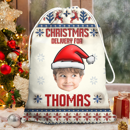 Special Delivery Christmas Gift Bags - Personalized 3D Inflated Christmas Gift Bag